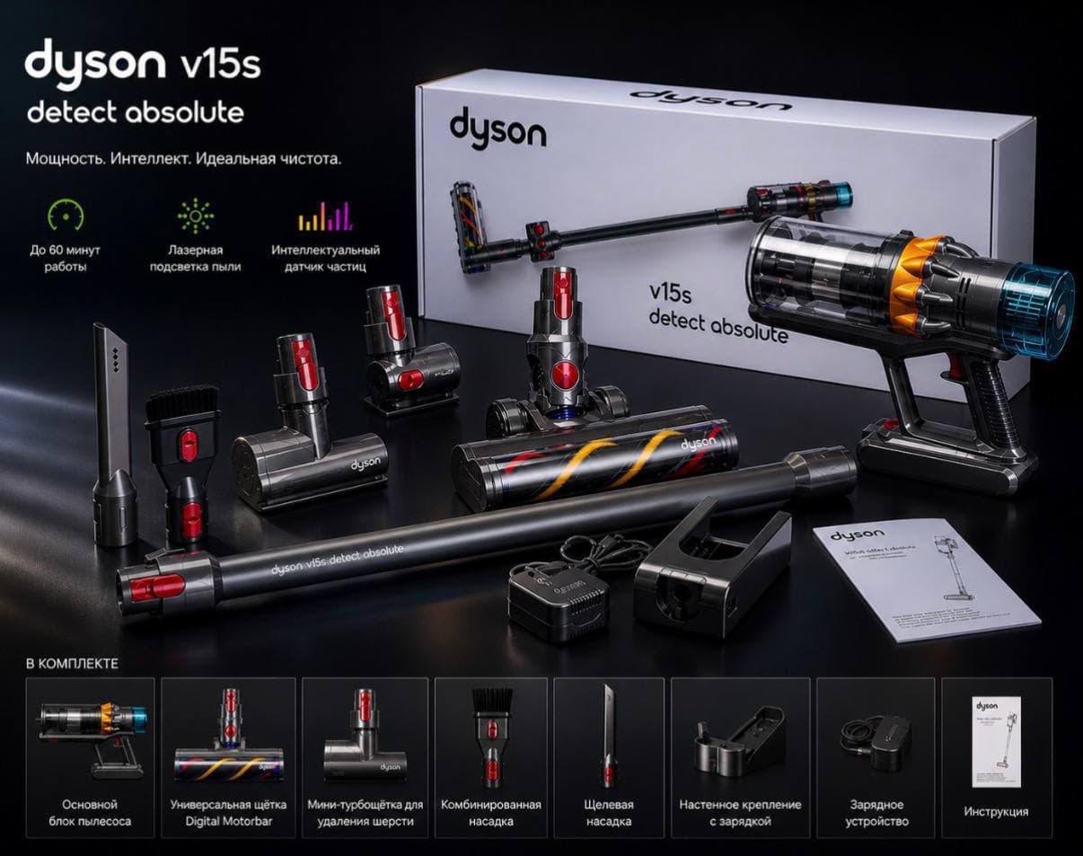 Dyson V15s Detect Absolute